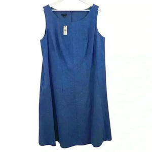 NWT Talbots Women’s Floral Sleeveless Dress Size 16W